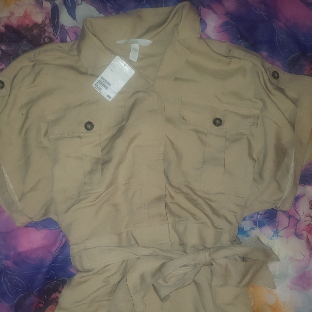 H&M Beige One piece